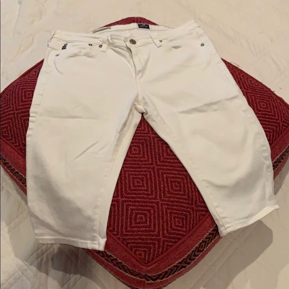 AG denim bermuda shorts